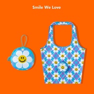 ( พร้อมส่ง ) Wiggle Wiggle Pocketable Bag กระเป๋าพับเก็บได้