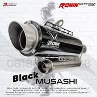 Knalpot 3tech Ronin Musashi Next Gen Series untuk Motor 150cc-160cc