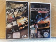 Psp Need for Speed most wanted underground rivals 極速快感 新淨 套裝 英文版