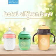 Kaikki Baby Bottle Baby Safe Anti Colic Milk Bottle 150ml Pacifier Baby Milk Bottle Silver Nano Milk Bottle