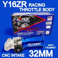 TB NLK Y16ZR RACING THROTTLE BODY + TRUMPET NLK 32MM 34MM 36MM NLK THROTTLE BODY WITH TRUMPET Y16