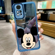 Xiaomi Redmi Note 11 Pro +Plus Note 11S 5G note11T Note 10 Pro Casing Lovely Mickey Mouse Crystal Candy Case Lens Protection Case Exquisite Soft Cover