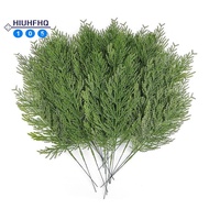 40 Pcs Artificial Cedar Sprigs Faux Cedar  Branches Cedar Cypress Stems Pine Picks Plastic Greenery 