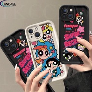 The Powerpuff Girls pattern Phone Case Compatible for OPPO Reno 12 Pro Find X6 X5 Pro A18 A38 A98 A7