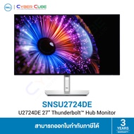 DELL U2724DE (SNSU2724DE) UltraSharp 27" 2K Thunderbolt™ Hub Monitor (IPS, QHD 2560x1440 at 120 Hz, 1x DP1.4 / 1x HDMI1.4 / 1x Thunderbolt™ 4 (90W)) / ( จอมอนิเตอร์ สำหรับองค์กร )