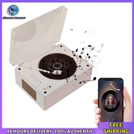 Winnereco Portable CD Player Rechargeable Support CD BT USB 3.5mm AUX Home Music Player Bluetooth-Co