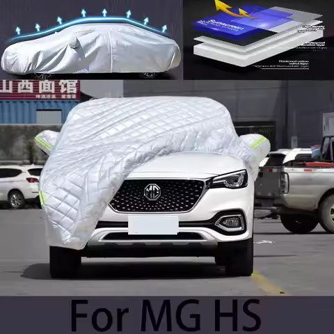 For Mg HS Car hail protection cover rain protection scratch protection paint peeling protection car 