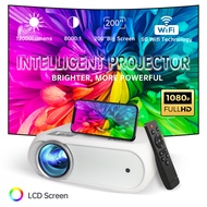 720P HD Portable Home Mini Projector Mobile Phone 5G Wireless Same Screen Smart Projector with Bluet