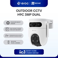 EZVIZ Outdoor CCTV H9C 3MP DUAL / 2K Resolution / Motion Detection / Night Vision / Smart Tracking