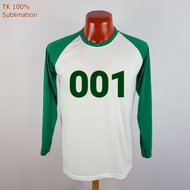 T-Shirt squid game Number 001 456 218