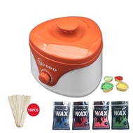 Non-Stick Pot Melting Wax Bean Machine Beeswax Hot Wax Hair Removal Wax kits Paper-Free Hair Removal