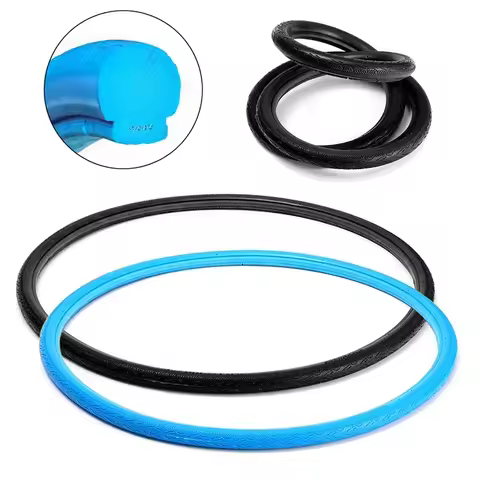 Speed Solid Tire 700*23C Bicycle Non-pneumatic Tire Black / White / Red / Blue Cycling Bicycle Tires