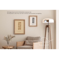 Poster With Frame | Ayat Kursi | Ayat Quran | Surah Al-Kahfi | Minimalist Boho Modern Islamic Wall A