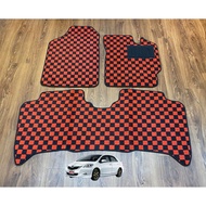 Z Spec CARPET DADU THAILAND Toyota vios 2008-2013 Ncp93 KARO style floor mats carpet