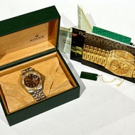 85%NEW二手ROLEX 40MM #6740056 16753 GMT MASTER 黃金朱古力啡古董表 #勞力士沙士圈 #香榭站正品