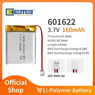 EEMB 601622/601730/602024/602040/602248 3.7V rechargeable lithium polymer battery custom plug