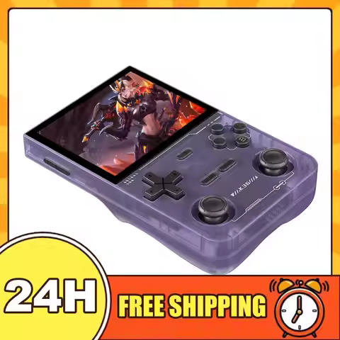 K36 Handheld Game Player Dual Joystick 3.5 Inch IPS Screen Video Gaming Console 3500 MAh Battery for