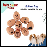 Rubber Egg Toy Egg Egg Bite Egg Dog Cat Pet Toy