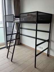 IKEA TUFFING Loft Bed Frame & mattress  頂樓床架同床墊