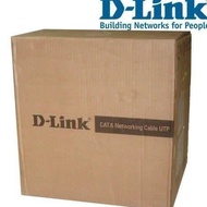 NEW D-LINK CAT 6 DLINK UTP CABLE 1 ROLL 305M LAN CABLE - NEW