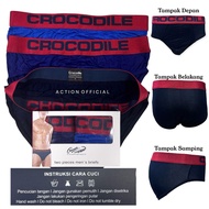 Crocodile - Crocodile Sport Brief Men's Underwear - Original Crocodile Men's CD - 276