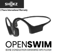 Shokz OpenSwim Waterproof Bone Conduction MP3 Player Headphones 4GB 2 Years Local Warranty