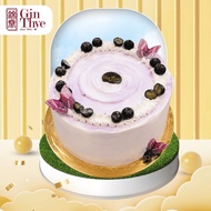 [Gin Thye] Blueberry Choco Cloud Cake 5 Inch | Fresh Baked