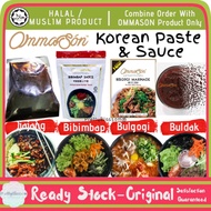 OMMASON HALAL JJAJANG | BIBIMBAP SAUCE  | BULGOGI | BULDAK HOT FIRE CHICKEN PASTE  || KOREAN SAUCE &