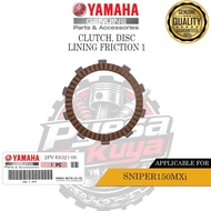 YAMAHA CLUTCH, DISC LINING FRICTION 1 FORSNIPER150MXi|2PV-E6321-00