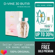 PROMO DVine D-vine Divine Collagen original asli Pemutih Kulit 20 butir | Supplement Kecantikan &amp; Kecantikan Original - Pemutih Badan - Glutacid - Vas collagen gamat emas