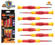 PUMPKIN  ชุดไขควงจิ๋ว หุ้มฉนวน 7 ตัวชุด รุ่น PROVDE-PS7S(17781) VDE1000V เครื่องมือ พัมคิน ไขควง ชุด
