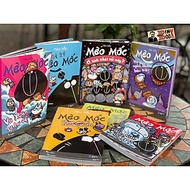 (Combo 7 quyển Mèo Mốc) MÈO MỐC 2 - CHUYỆN ĐÈN ĐỎ VÀ CÁI LỖ ĐEN VŨ TRỤ - MÈO MỐC - HÃY NGẮMÀU XÁM - 