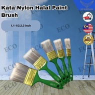 KATA 710/750 Nylon Horse Hair Paint Brush Green Handle Paint Brush Painting Tools Berus Cat Minyak