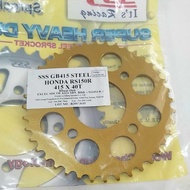 RS150 SSS STEEL GOLD 415 SPROCKET
