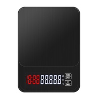 LCD Electronic Drip Coffee Scale Digital Kitchen Scale with Timer Weight Household Scale Timer Weigh
