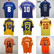 Football Jersey Retro Jersey Netherlands French Team Jersey Borg Camp Robin Sneider Zidane Henry Jer