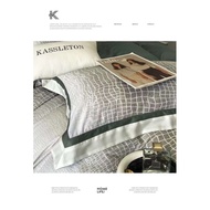 TENCEL 100s BEDDING SET TEXTILE CROCODILE SKIN CLOUD BEDDING