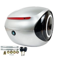 MOTORCYCLE UNIVERSAL TOP BOX ALIEN ALUMINIUM Box Siput Waterproof 35L Double-layer Waterproof