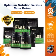 Optimum Nutrition Serious Mass Gainer 6lbs 12lbs - Chocolate / Vanilla / Strawberry / Banana / Peanu