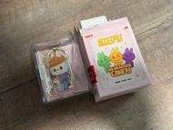 Labubu the monsters candy keychain