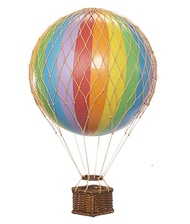 荷蘭 AUTHENTIC MODELS 熱氣球吊飾/ 彩虹/ 8.5CM