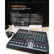 BEST MIXER ASHLEY SAMSON8 8CHANNEL BLUETHOOTH mixer ashley samson 8