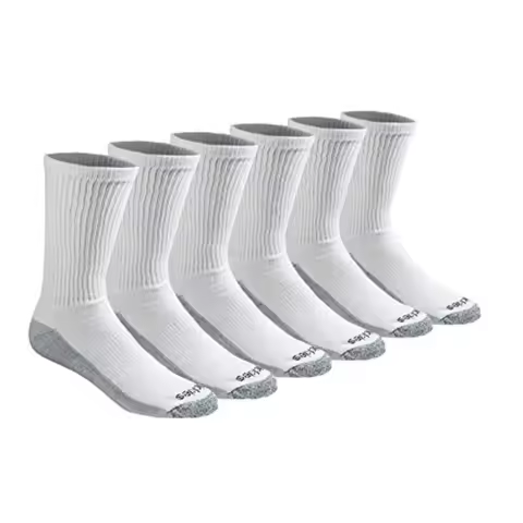 Men's Dri-tech Original Moisture Control Crew Socks, Available in M-xxl 6, 2, 8 Pairs