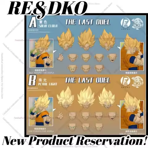 RE&DKO Demon Sword Princess Works Dragon Ball SHF Goku Full Power Head Sculpture Accessory Pack No B