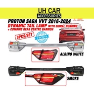 Proton Saga VVT 2016 - 2024 Dynamic Tail Lamp With Signal Running + Combine Rear Centre Garnish