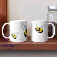 Bumbling Bumble Bee Coffee Ceramics Mug