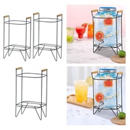 [szluzhen3gv] Beverage Dispenser Stand, Metal Beverage Dispenser Stand, Dispenser Stand for Glass Wa