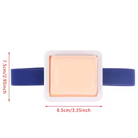 1PC Wearable Intravenous Training Pad Injection Intramuscular Injection Practice Pad Venipuncture Tr