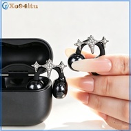 XOITU Alloy Shining Star Earphone Clip Durable Anti-Fall Custom Free Clip for Office Workers Commute