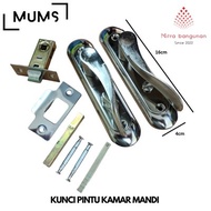 KUNCI PINTU KAMAR MANDI ALUMINIUM